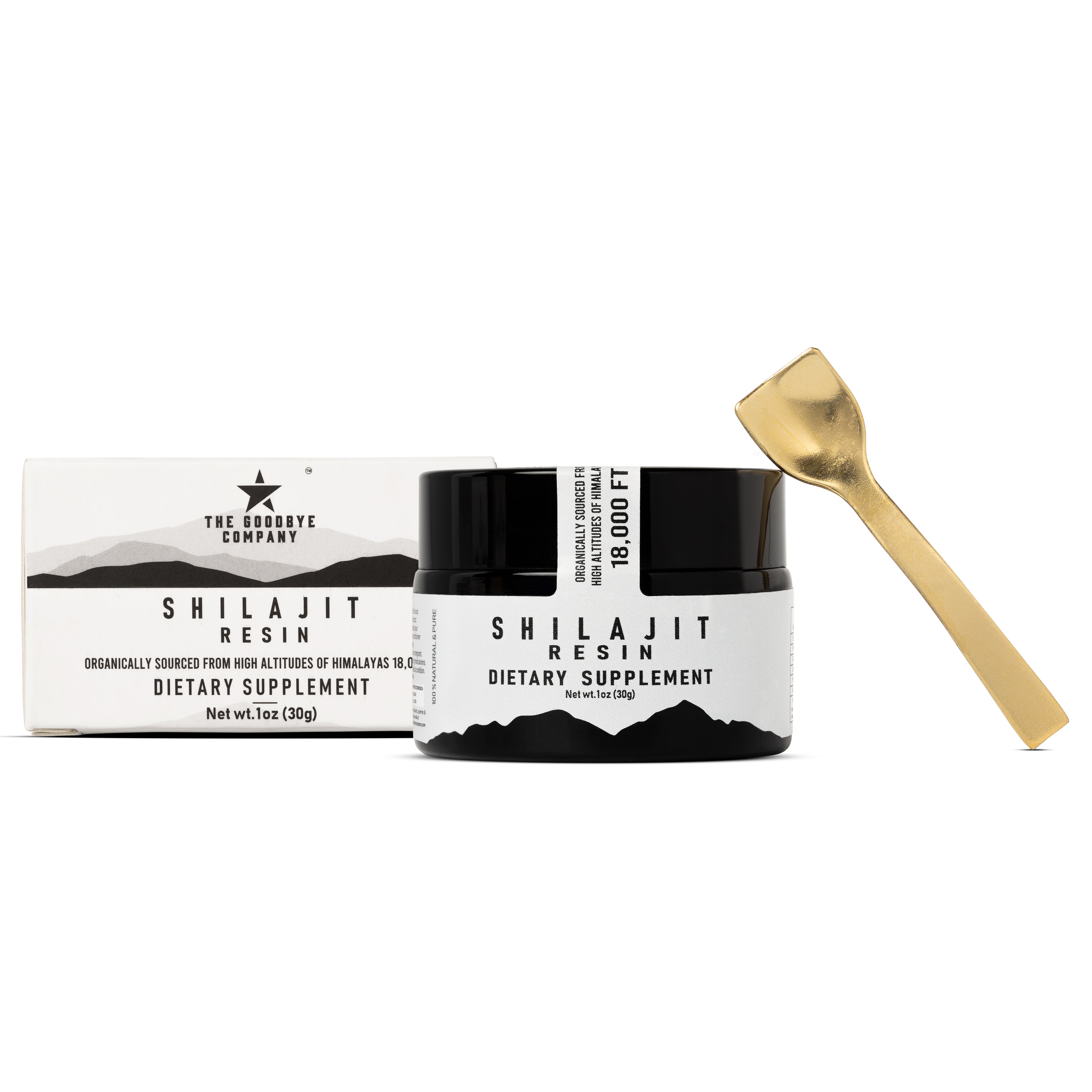 The Goodbye Company Organic Himalayan Shilajit Resin